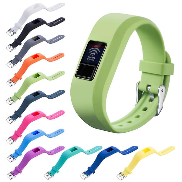 Til Garmin Vivofit Jr Jr2 Strap Anti Fall Armbånd Sweatproof Loop Armbånd Black