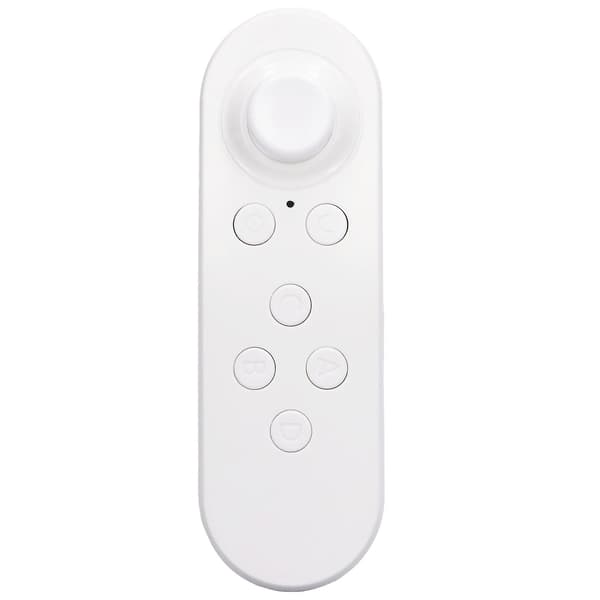 Trådløs Bluetooth Gamepad VR Fjernkontroll Joystick for Musikkspill - 4 Moduser, Hvit