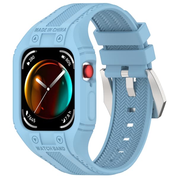 Rem til Huawei Watch Fit 3/Fit 4 Integreret silikonerem (blå)
