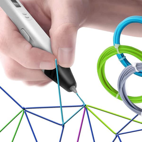 Professionell 3d-penna för utskrift med Oled-skärm i hög kvalitet white