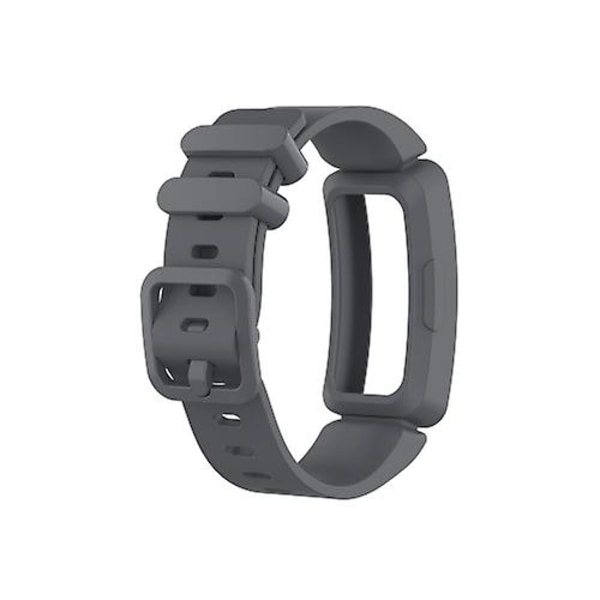 Smart Watch Silicon Watch Band For Fitbit Inspire Hr Grey