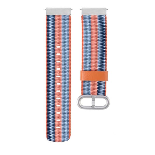 För Garmin Vivoactive 3 Nylon watch med spänne Yellow Blue