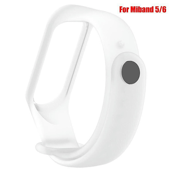 Silikonrem for Xiaomi Mi 3 4 5 6 Armbånd Xiaomi Sport Smartwatch Myk Håndledd 1 mi 5 6