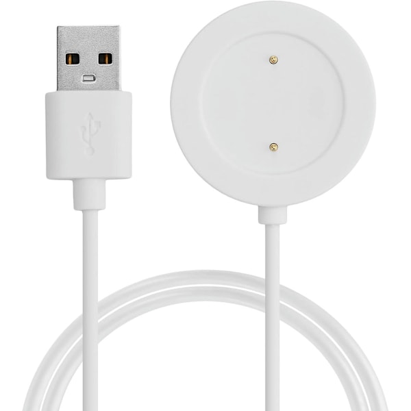 Lader for Xiaomi Mi Watch Color Sport/S1 Hvit