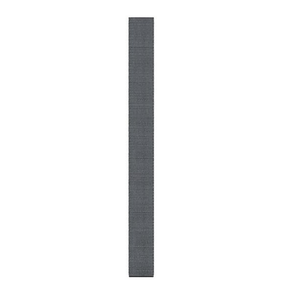 Til Garmin Fenix ​​6x 26 mm strikket nylon løkkeurrem Grey