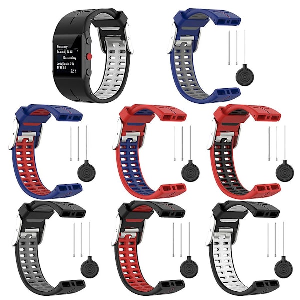 Alloyseed Watch för Polar V800 Smart Armband Med Verktyg Smart Watch Armband För Män Kvinnor Blue Red