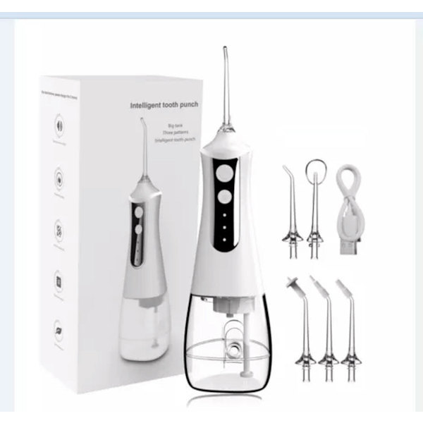 Oral Irrigator Vattentråd 300Ml Vit
