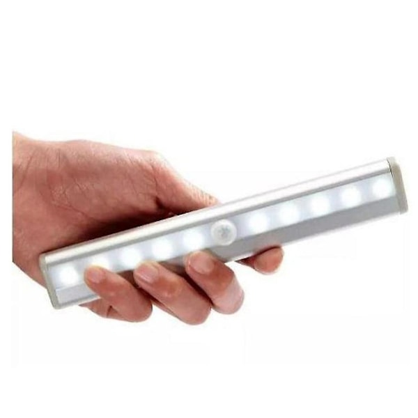 Induksjonsnattlys Bevegelsessensor 10 LED Trådløs Innendørs LED-lampe