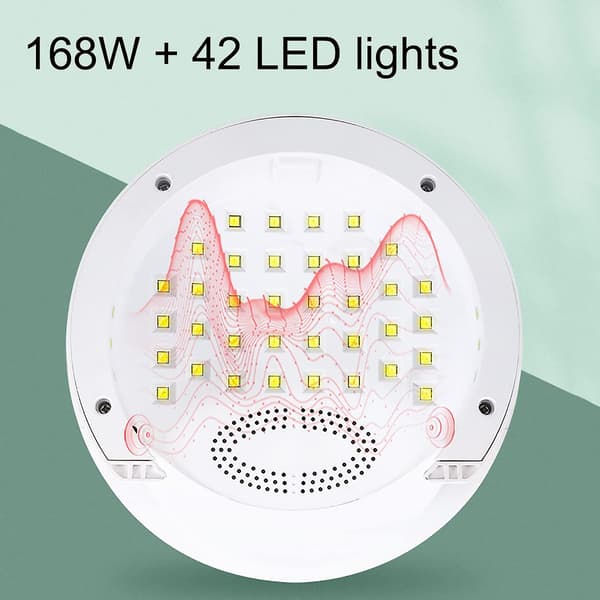 LED UV Nageltorkare 168W