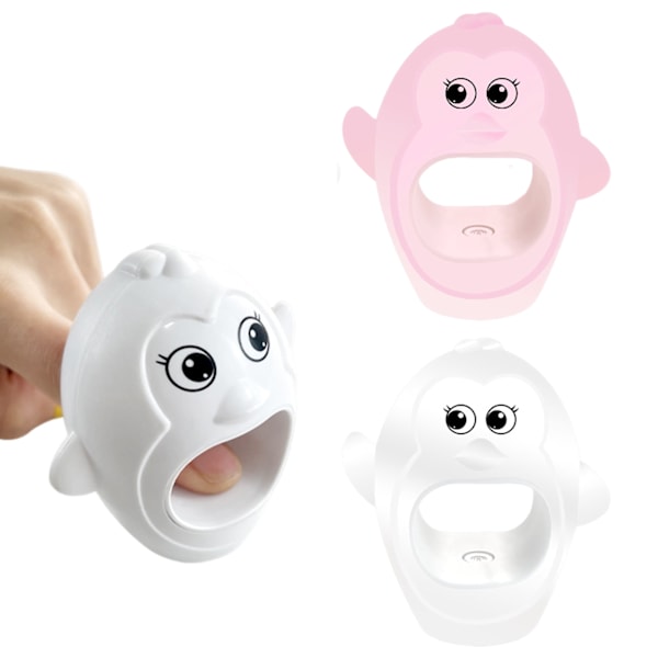 Mini Bærbar Pingvinformet LED-neglelampe 8W Hvit SIURN