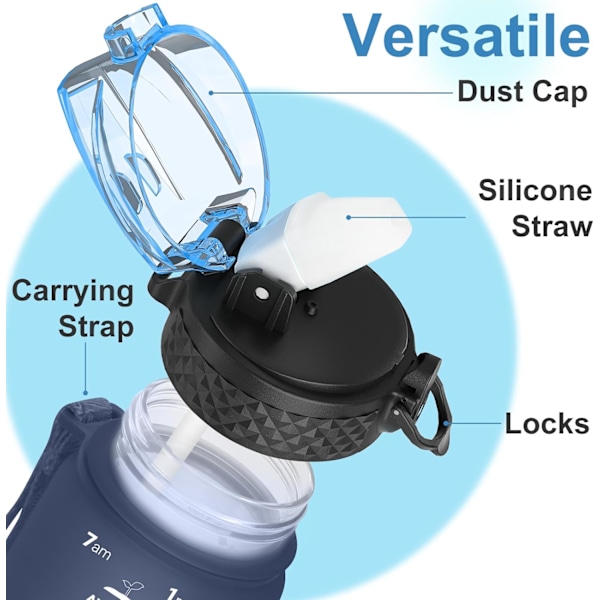 500 ml Lasten Vedenpullot Oljella - BPA-vapaa Lasten Vedenpullo