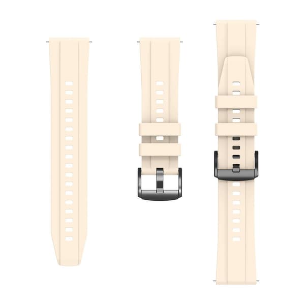 22mm silikone rem til Huawei Watch Gt 4 46mm Starlight