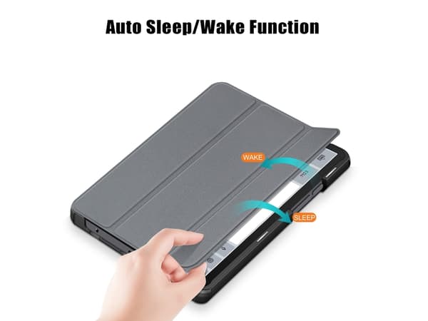Etui til Samsung Galaxy Tab A9 8.7 SM X115 (grå)