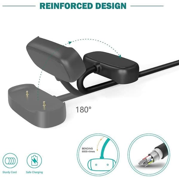 Laddare för Huami Amazfit GTS 2E, Mini GTS 2 Laddare USB-kabel Dock