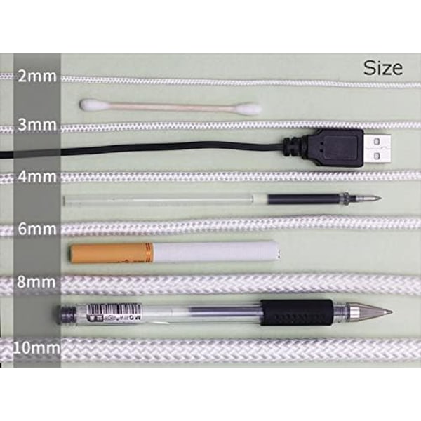 Multifunksjonell nylon - 20 m for klatring, trekk og mer