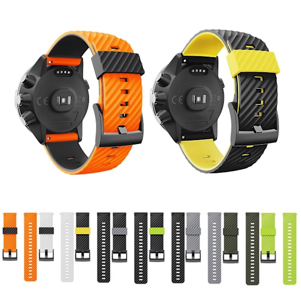 Til Suunto- 7/9/baro/d5 Diving Soft Silikone Smart Watch Armbåndstilbehør Army green