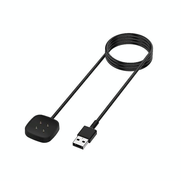För Fitbit Versa 3 / Fitbit Sense Smart Watch Bärbar magnetisk vagga laddare USB laddningskabel, längd: 30 cm