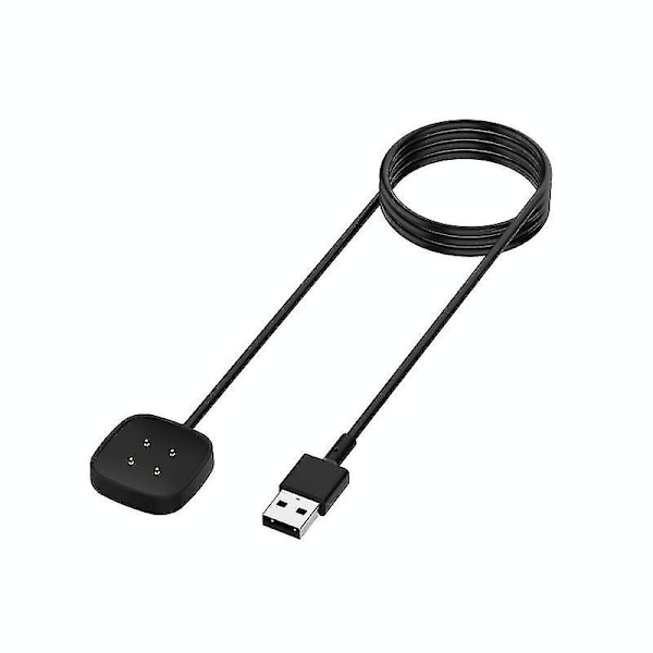 USB-laderladekabel for Fitbit Versa 3/Fitbit Sense Smart Watch
