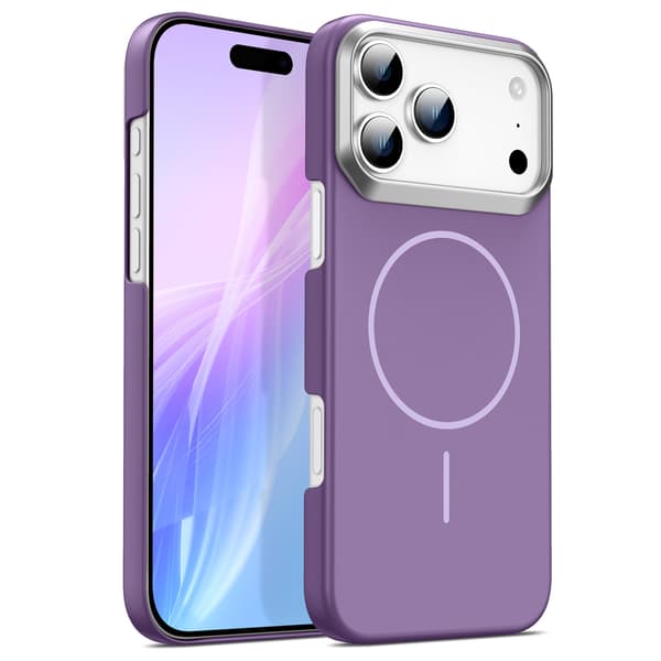 deksel for iPhone 17 Pro Max, fallsikkert, lilla