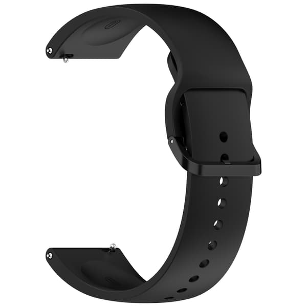 Rem til Redmi Watch 5 Lite, ensfarvet silikonerem (sort)