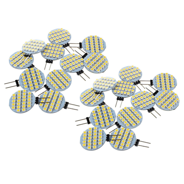 10x G4 Smd 24 Led Skåp Marine Camper Car Bulb Lamp 12v