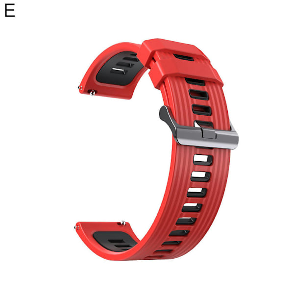 Myk og behagelig to-farget 22 mm silikonarmbånd for Huawei Watch GT3 E,22 mm