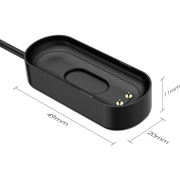 Latauskaapeli Xiaomi Mi Band 4:lle (2 kpl)