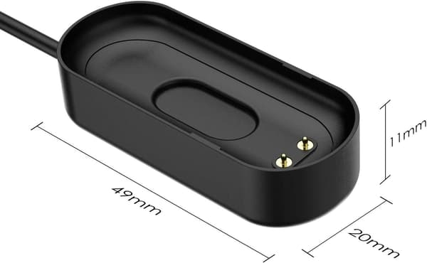 Oplader til Xiaomi Mi Band 4, (2 enheder)