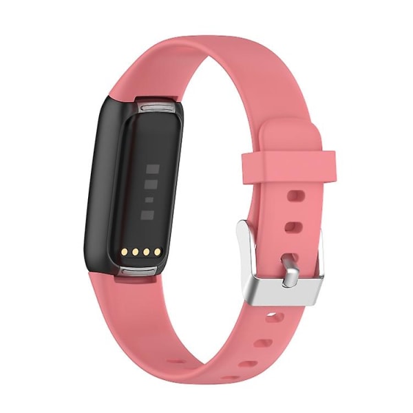 För Fitbit Luxe Silicone Watch Band Pink