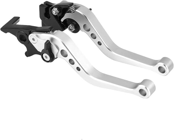 Motorcykel Bremsespagh - 7/8\" Aluminium Legering, Kobling Bremsespagh Håndtag (Sølv)
