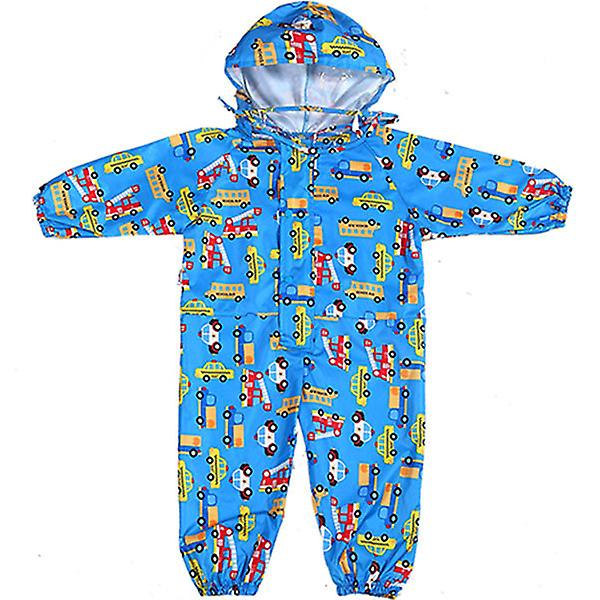 Polyester Sødt Mønster Børne Regnfrakke Vandtæt Vindtæt One Piece Regnfrakke blue m
