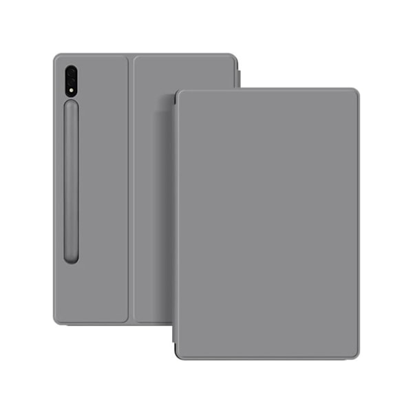 Magnetisk bokdeksel med S-Penn Holder for Samsung Galaxy Tab S9 Plus 12.4 Grå