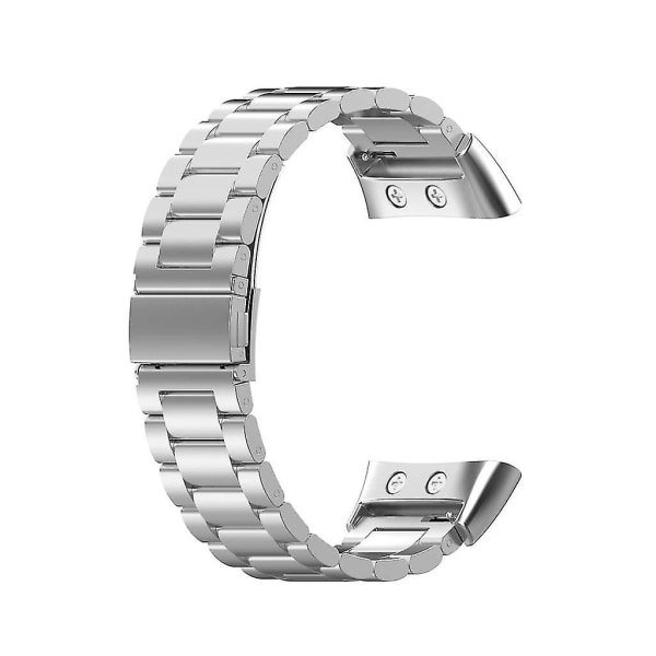 Armbåndsarm i rustfritt stål for Garmin Forerunner 45 45s Swim 2 Silver