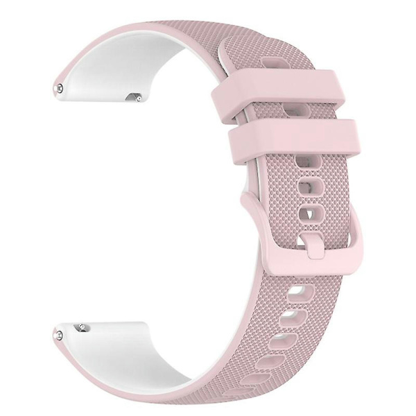 For Huawei Watch GT 3 42mm/Watch GT 2 42mm/Samsung Galaxy Watch 5/Watch 5 Pro 45mm Grid Watch Strap Multicolor Style I