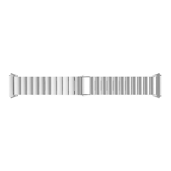 For Fitbit Ionic klokkerem i rustfritt stål Silver