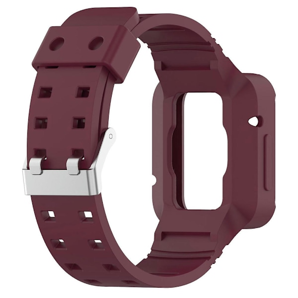 Til Xiaomi Redmi Watch 2 Lite/Mi Watch Lite2/Lite1 Universal Watch Wrist Strap Sports Watch Quic Wine red