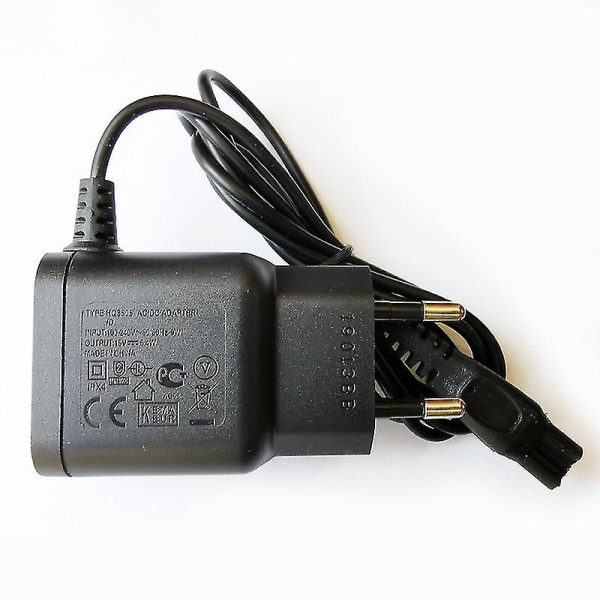 Væg EU-stik AC-strømadapteroplader til elektrisk adapter til HQ8505/6070/6075/6090 barbermaskine