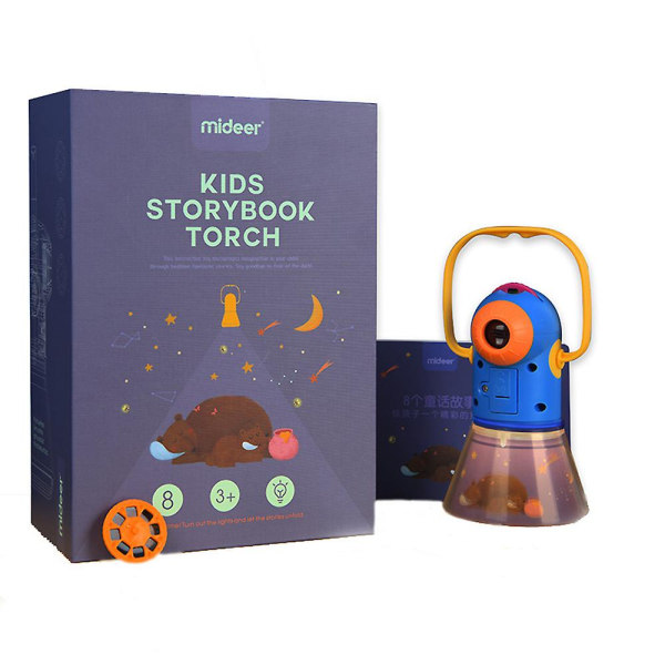 Børne multifunktionel historieprojektor Natlys Projektor Storybook Legetøj Pædagogisk legetøj Gaver
