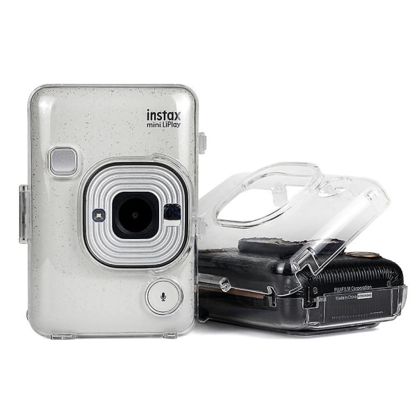 Kamera reiseveske erstatning for Fujifilm Instax Mini Liplay Retro Style Clear