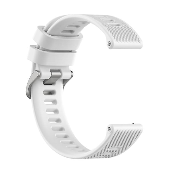 For Garmin Forerunner 158 / 55 Twill silikonklokkerem White
