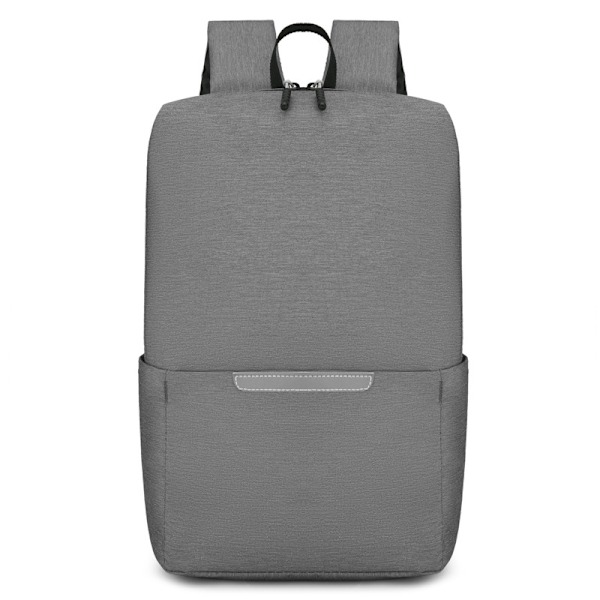 Laptopveske med refleksstriper i mørk grå