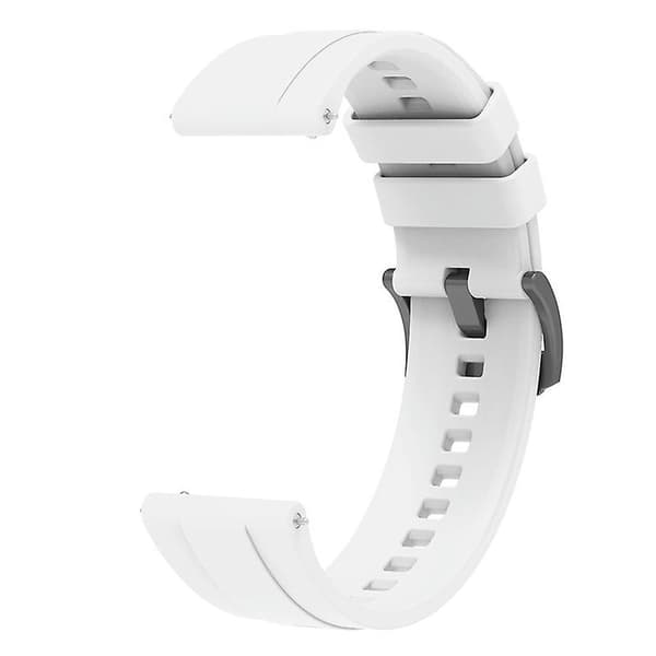 22mm Silikonrem for Huawei Watch Gt 4 46mm White