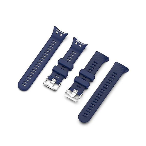 Til Garmin Forerunner 45 & 45s silikone urrem Navy blue