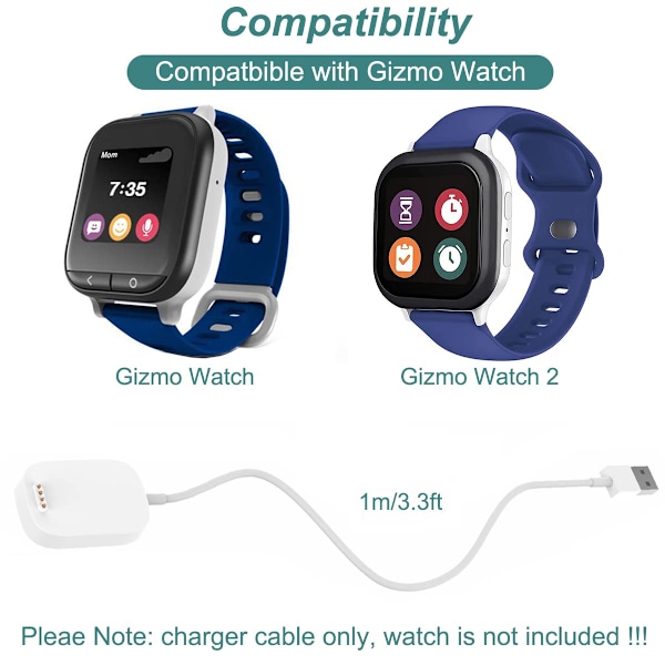 Laddare för Gizmo Watch Kids Smartwatch