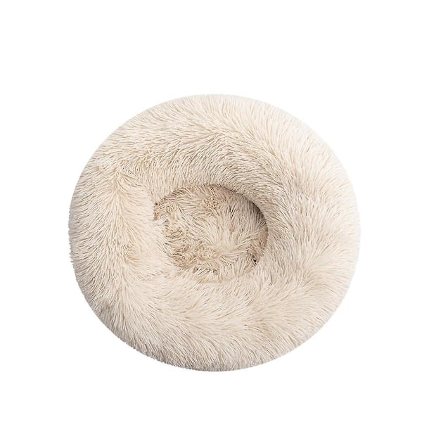 Lugnande hundsäng Donut kattsäng Anti-ångest hundsäng 60cm A