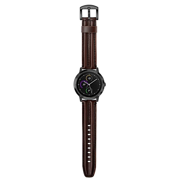 For Garmin Vivoactive3 / Vivomove Hr Double Keel Watch Band Dark Palm Oil