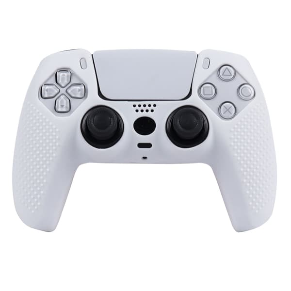 Etui til PS5 controller, ensfarvet beskyttelsescover M-PS5-034 hvid