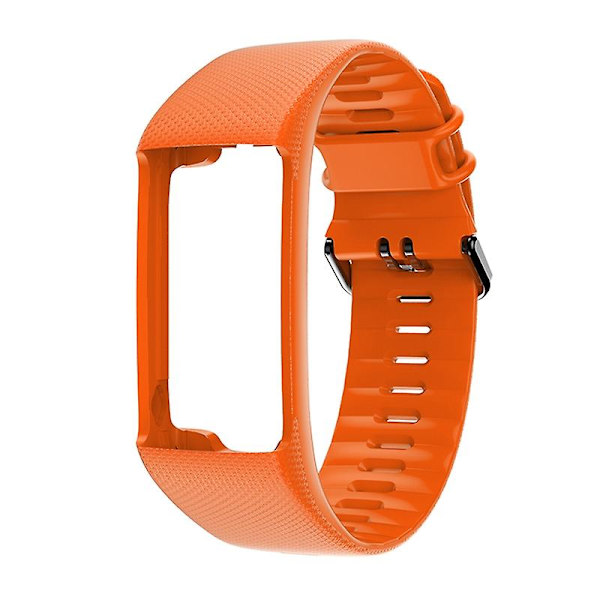 Ersättningsarmband i silikon klockarmband Smart watch kompatibelt - för Polar A360 A370 Orange