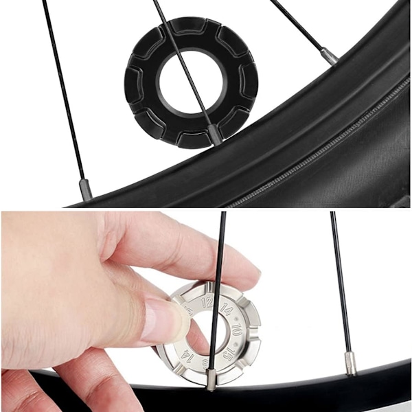 Cykel Eger Nøgle Værktøj - Cykelhjul Eger Retningsværktøj