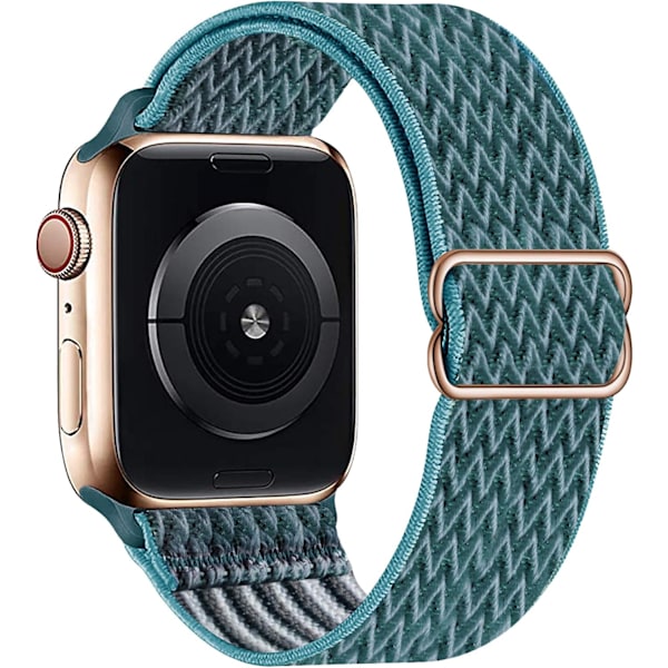 Elastisk Solo Loop-reim kompatibel med Apple Watch-reimer 25 38mm/40mm/41mm